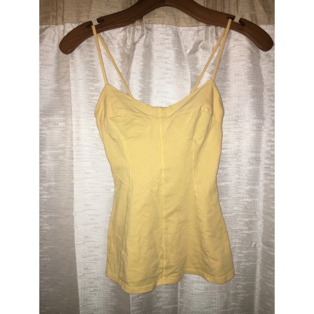 Yellow tank top